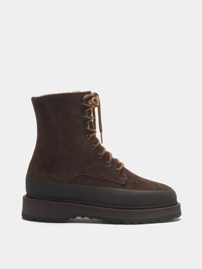 Stable Ankle Dolomite Boot / Brown Suede