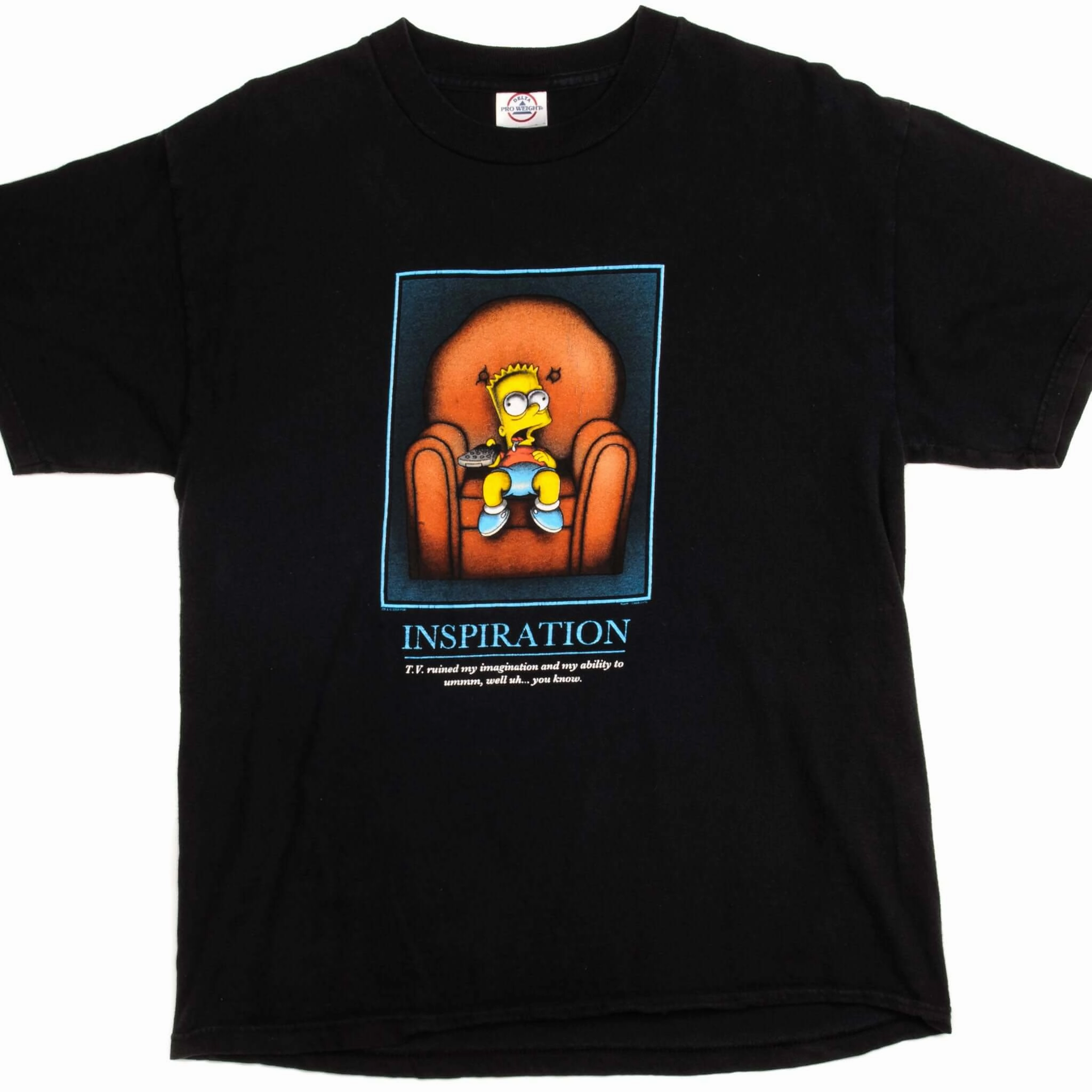 VINTAGE THE SIMPSONS BART TEE SHIRT 2003 SIZE MEDIUM Relaxed Comfort Wear BreathableMaterial