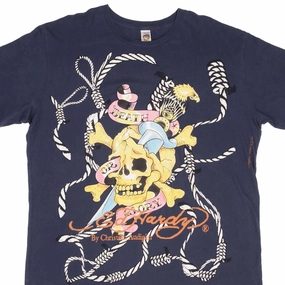 VINTAGE ED HARDY DEATH OR GLORY SKULL TEE SHIRT 2000S SIZE 2XL MADE IN USA Trendy Piece Award-winning