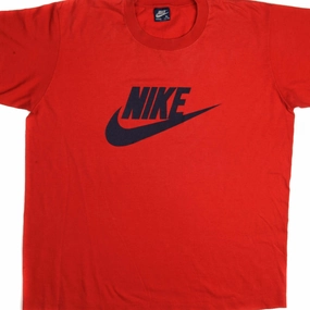 Flex Fit Low carbon footprint VINTAGE NIKE TEE SHIRT 1984-1987 SIZE XL MADE IN USA