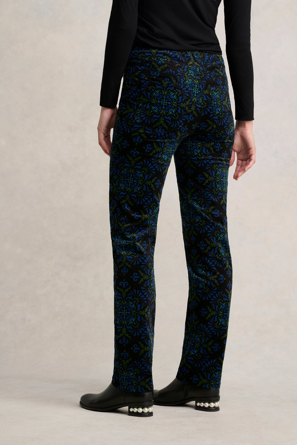 Bengajean? Velvet Straight Leg - La Boheme Print Cooling Fabric