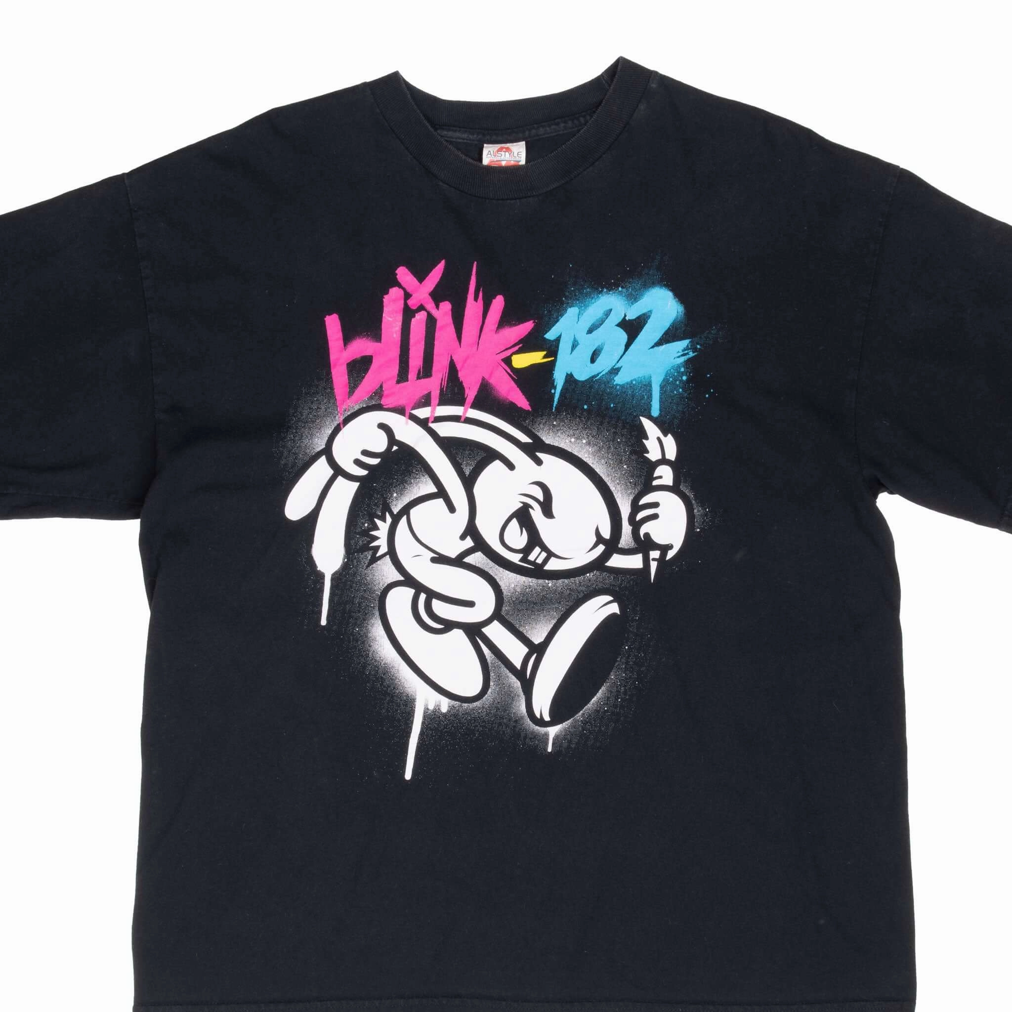 VINTAGE BLINK 182 HONDA CIVIC TOUR 2011 BLACK TEE SHIRT XL Formal Elegance Minimal Design
