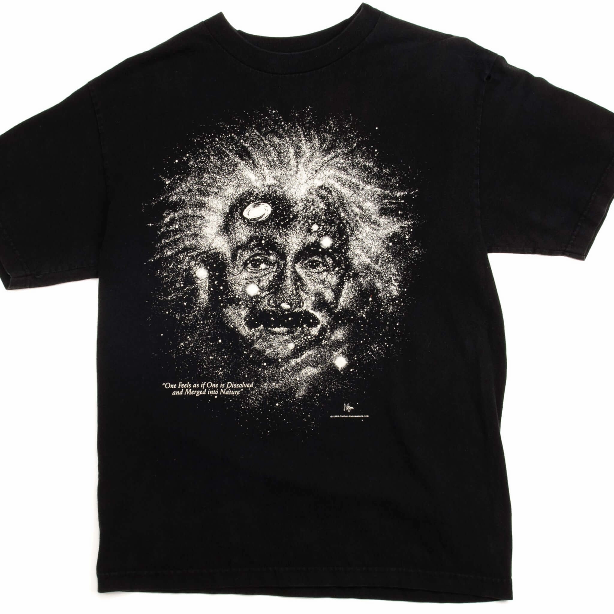 Breathable and Comfortable Casual Chic VINTAGE GLOW IN THE DARK ALBERT EINSTEIN TEE SHIRT 1993 SIZE MEDIUM