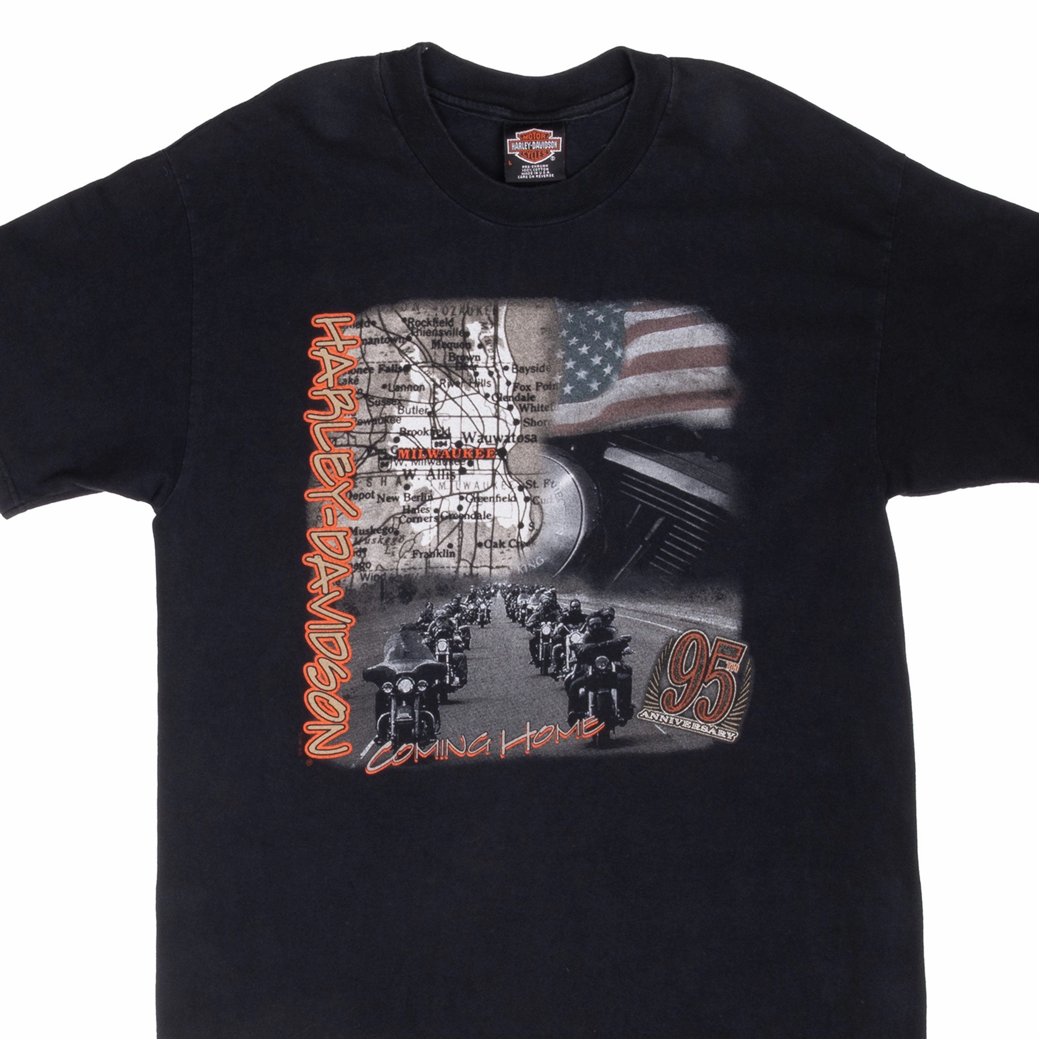 Comfy Comfort VINTAGE HARLEY DAVIDSON STUWART FLORIDA 1997 TEE SHIRT LARGE MADE IN USA