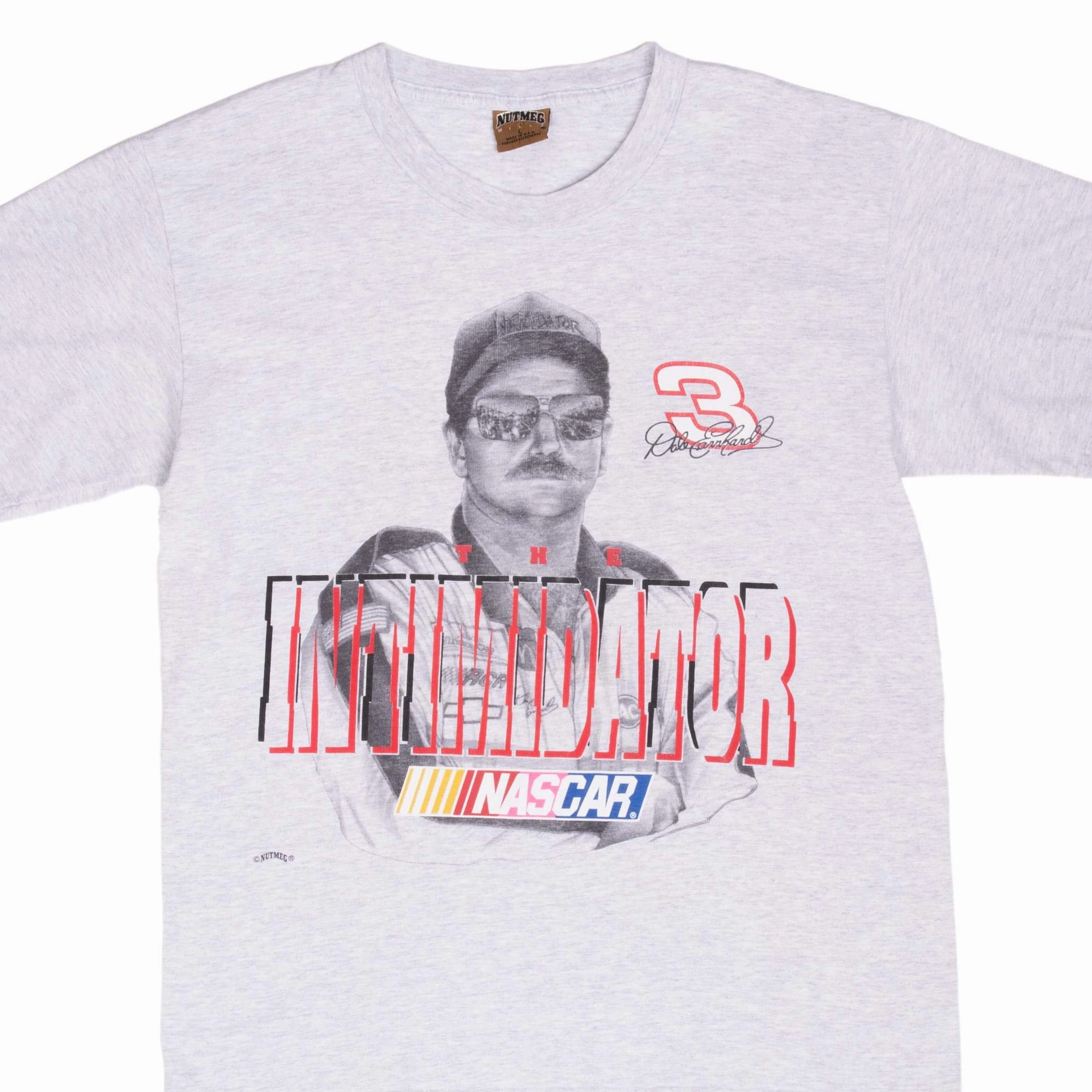 VINTAGE NASCAR DALE EARNHARDT 1990S TEE SHIRT LARGE MADE IN USA Quick Comfort Wear Lightweight Shirt