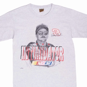 VINTAGE NASCAR DALE EARNHARDT 1990S TEE SHIRT LARGE MADE IN USA Quick Comfort Wear Lightweight Shirt