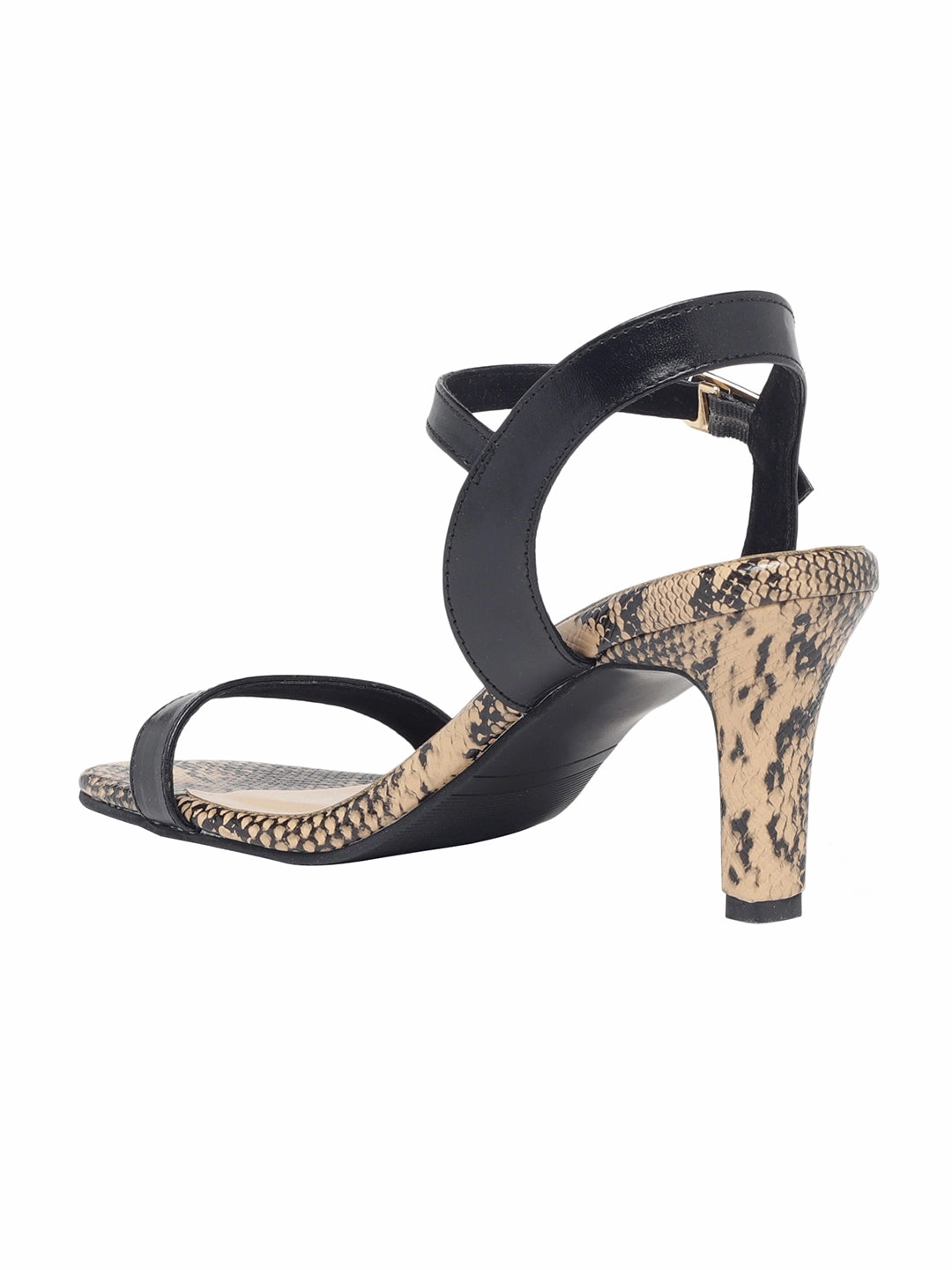 Catalina Beige Kitten Heels Padded