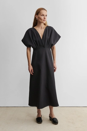 Isarco Dress Bow Soft Classic wrap dress