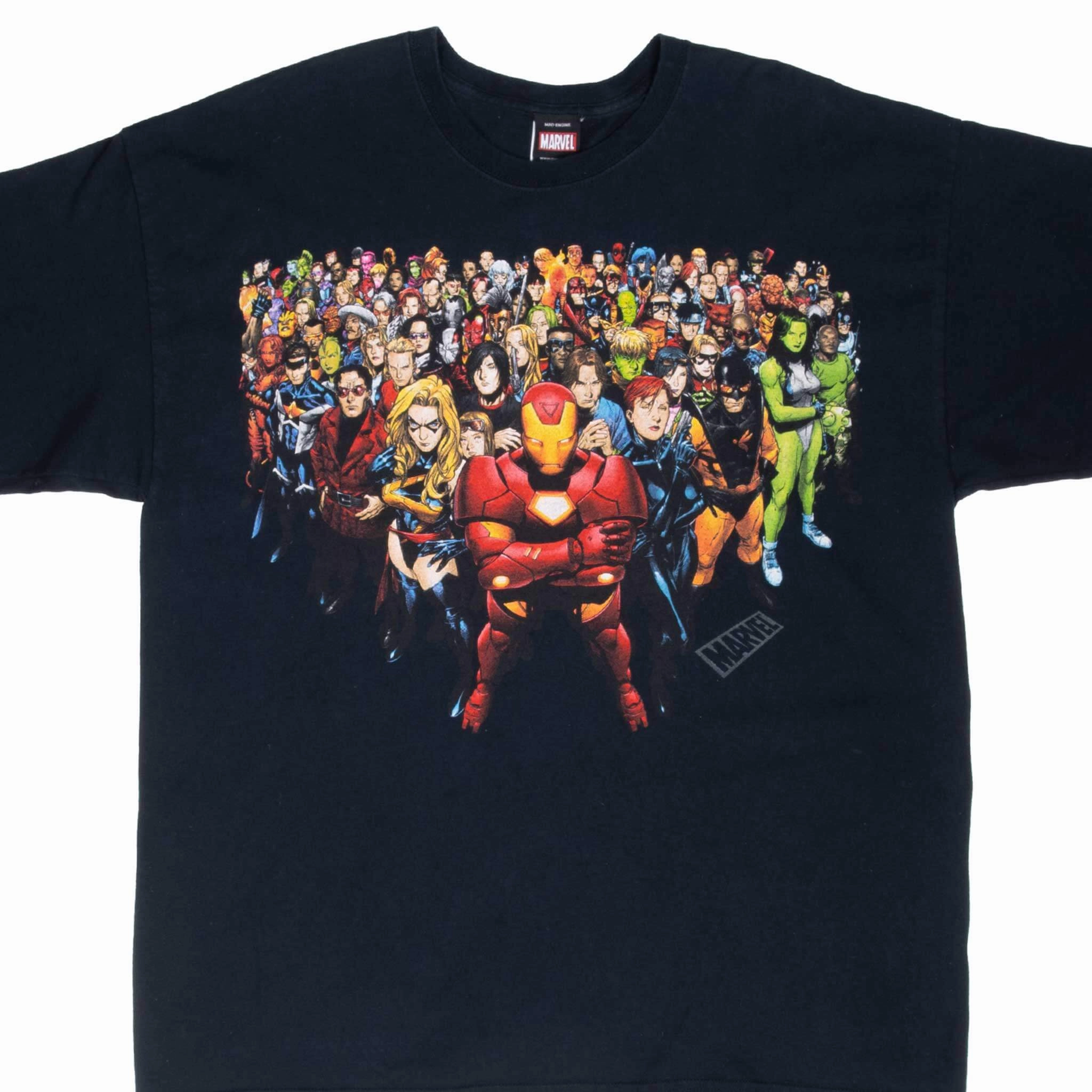 VINTAGE MARVEL AVENGERS UNIVERSE 2000S TEE SHIRT XL Fit for Everyone Cool and Relaxed