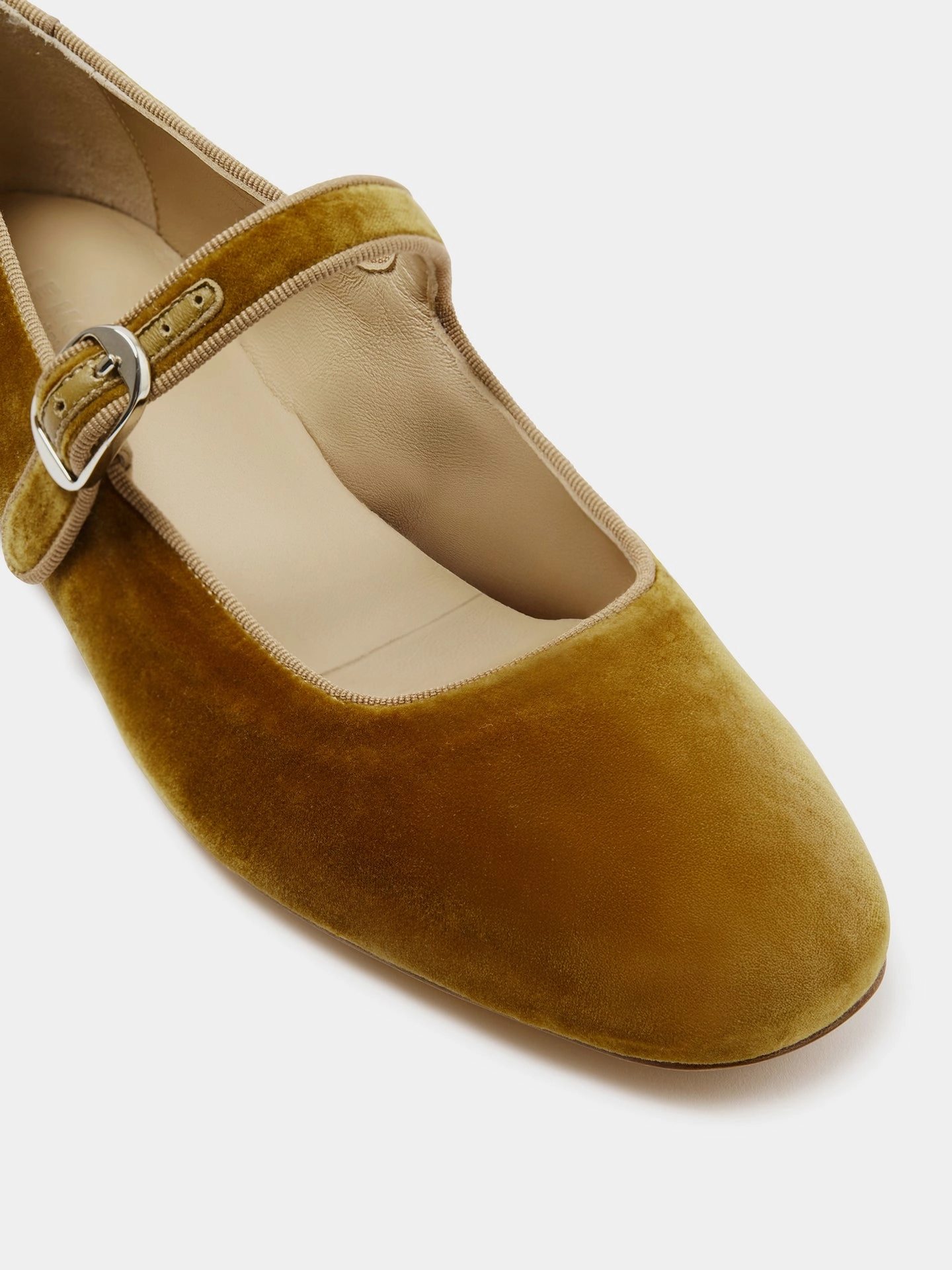 Mary Jane / Tobacco Velvet Modern Design