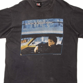 VINTAGE JON BON JOVI TEE SHIRT 1997 SIZE XL MADE IN USA Comfy Waistband Perfect Comfort