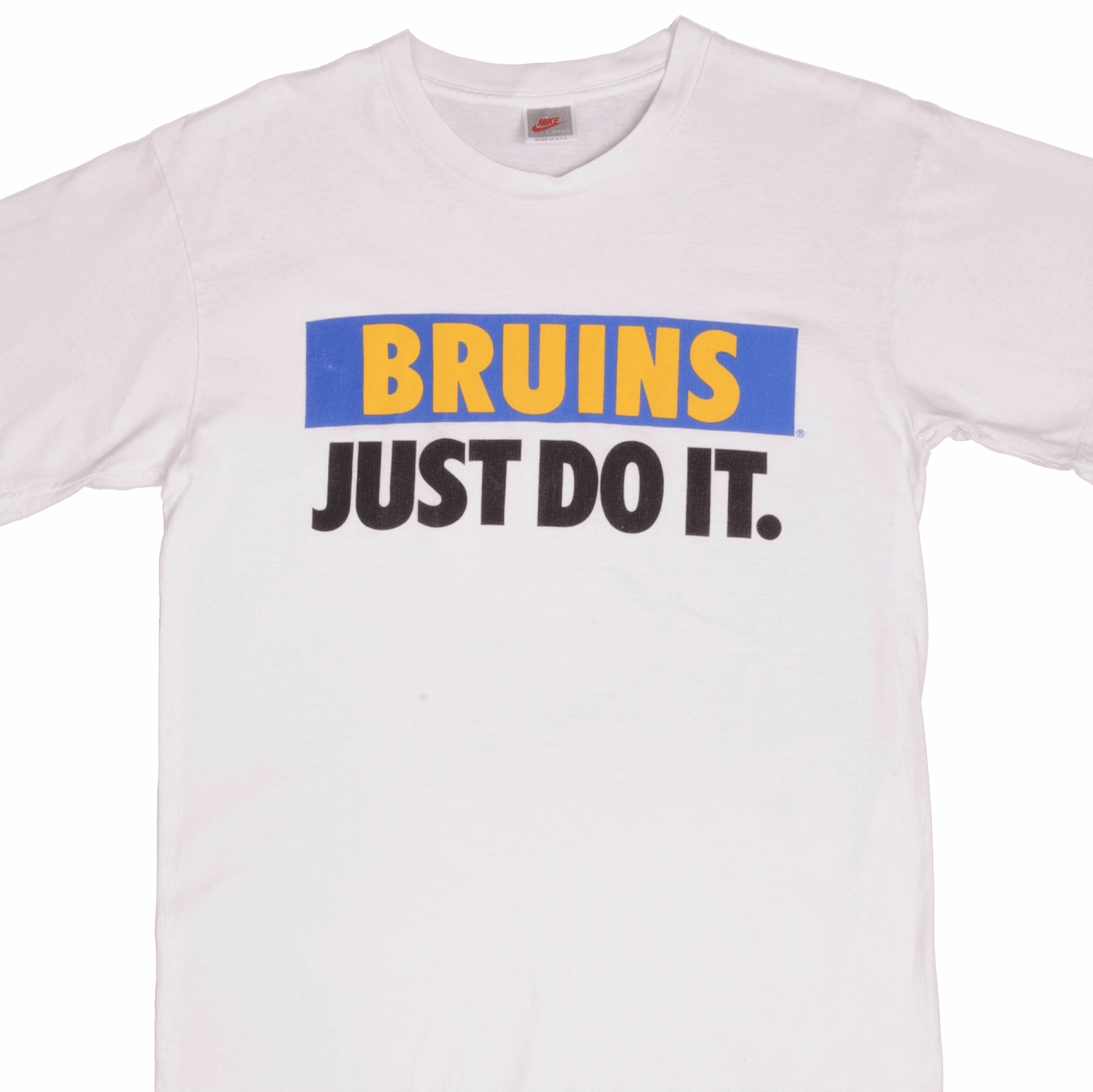 Trendy Comfort Fit VINTAGE NIKE UCLA BRUINS TEE SHIRT SIZE MEDIUM MADE IN USA