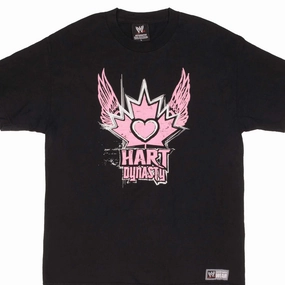 VINTAGE WWE WRESTLING THE HART DYNASTY TEE SHIRT 2008 SIZE LARGE Fit for All Seasons Perfect for Travel