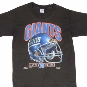 VINTAGE NFL NEW YORK GIANTS TEE SHIRT 1992 SIZE LARGE MADE IN USA Soft Texture Quick-Drying Shirt
