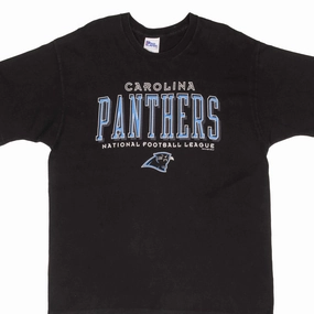 VINTAGE NFL CAROLINA PANTHERS TEE SHIRT 1997 SIZE XL MADE IN USA Long Lasting Color Comfy Look Wear