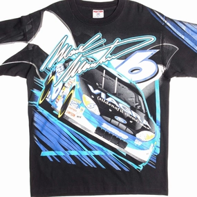 Personalized VINTAGE NASCAR MARK MARTIN #6 VIAGRA TEE SHIRT SIZE LARGE MADE IN USA