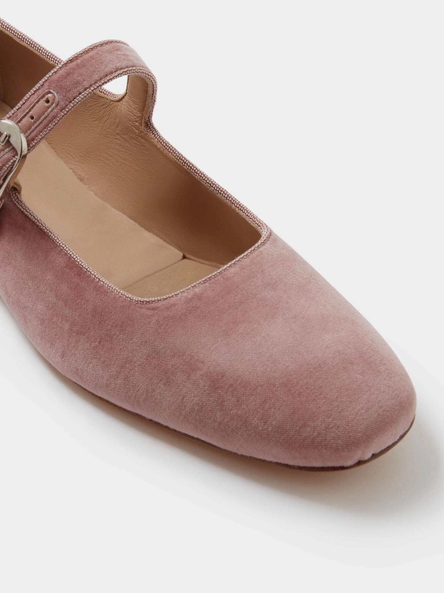 QuickDry Mary Jane / Blush Pink Velvet