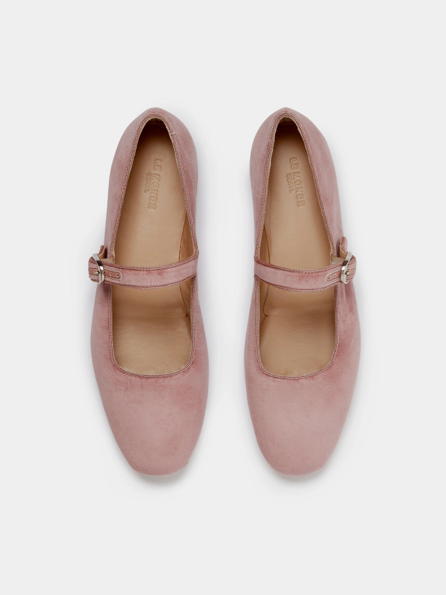 Mary Jane / Blush Pink Velvet Comfort Cushion