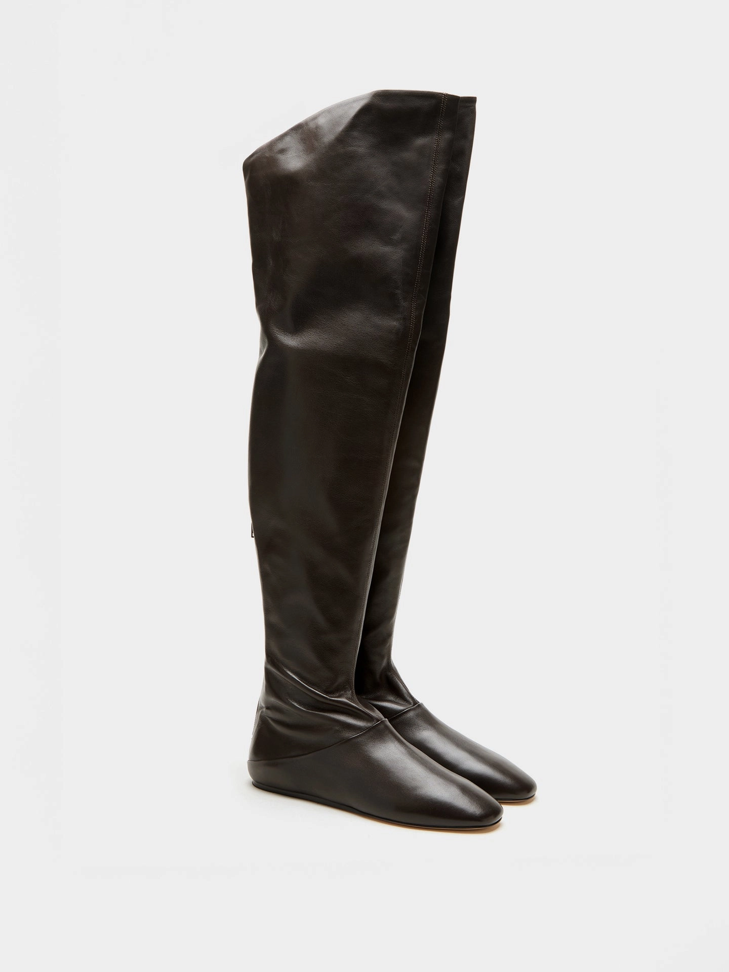 High Traction All Day Worker Fresh Style Luna Tall Boot / Chocolate Leather