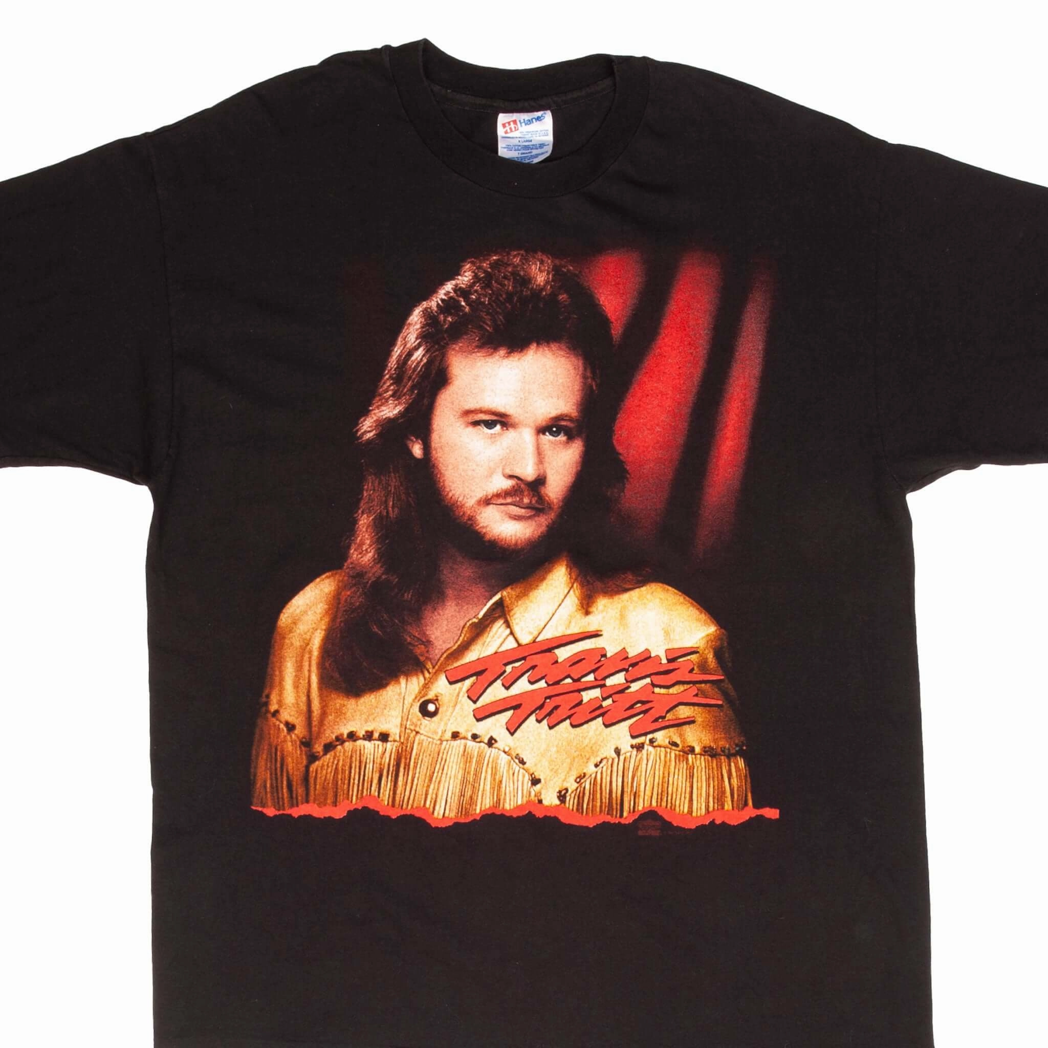 Seasonal Trend VINTAGE TRAVIS TRITT 1990 TOUR TEE SHIRT SIZE XL