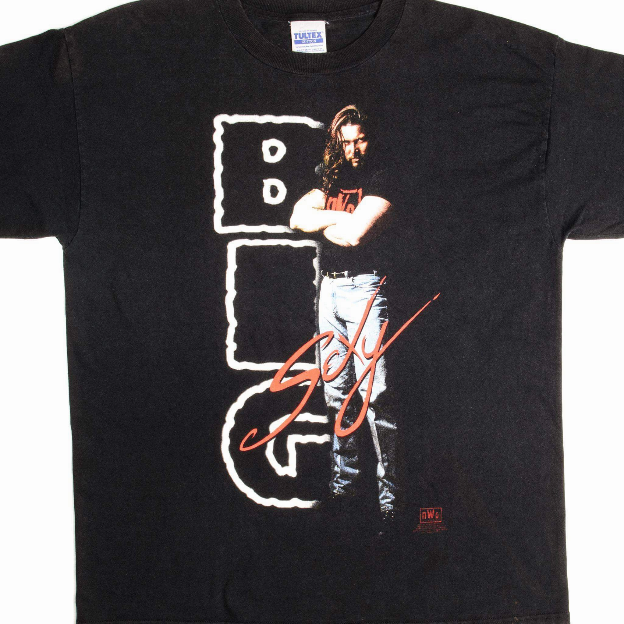 All-Day Comfort Wear VINTAGE WRESTLING NWO KEVIN NASH TEE SHIRT SIZE XL 1990s