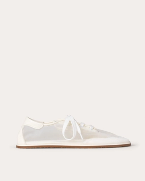 Balla Trainer, White Mesh Cozy Day Town Walk