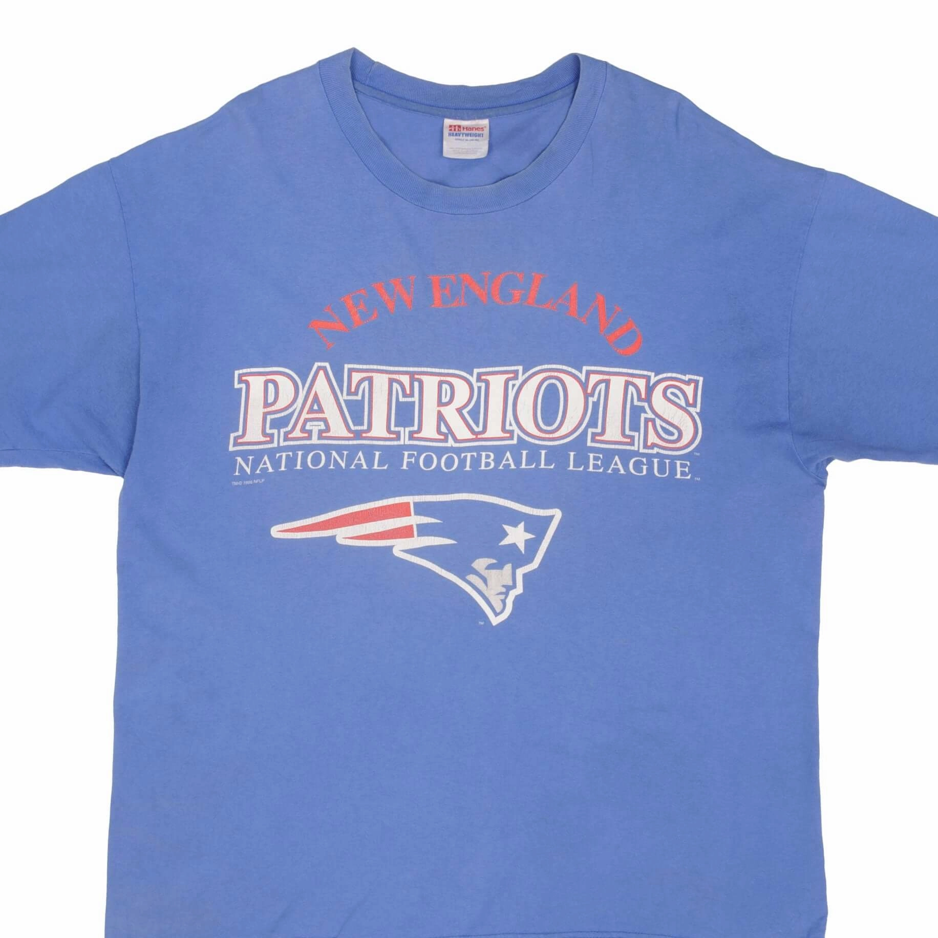 Stylish and Cozy VINTAGE NFL NEW ENGLAND PATRIOTS TEE SHIRT 1996 SIZE XL MADE IN USA