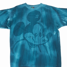 On-the-Go Fashion VINTAGE ALL OVER PRINT DISNEY MICKEY MOUSE TIE DYE TEE SHIRT 1990S LARGE