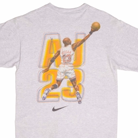 VINTAGE NIKE AIR JORDAN AJ23 TEE SHIRT 1990S SIZE MEDIUM MADE IN USA Light and Soft
