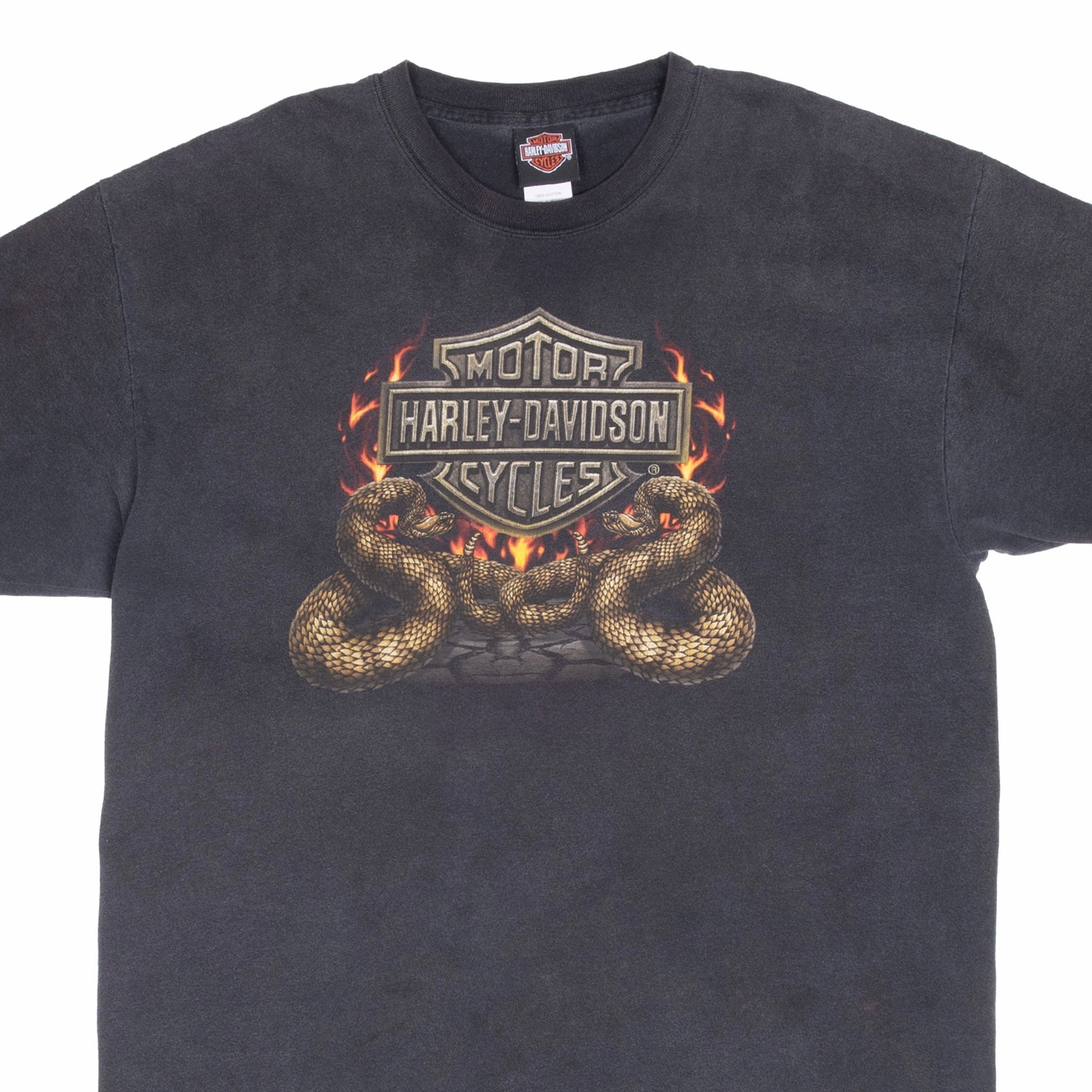 VINTAGE HARLEY DAVIDSON SNAKE EAGLE 2006 TEE SHIRT XL Indoor Comfort Stylish piece