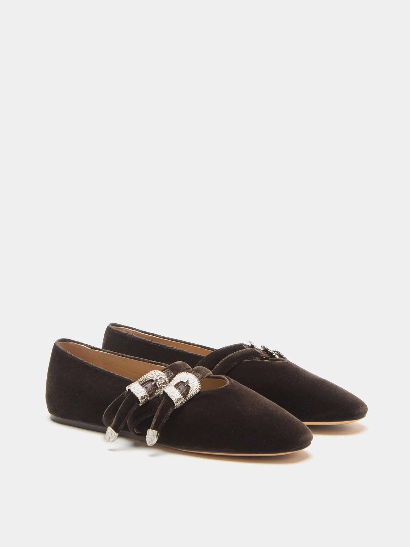 Claudia Slipper / Visone Velvet Street Walk