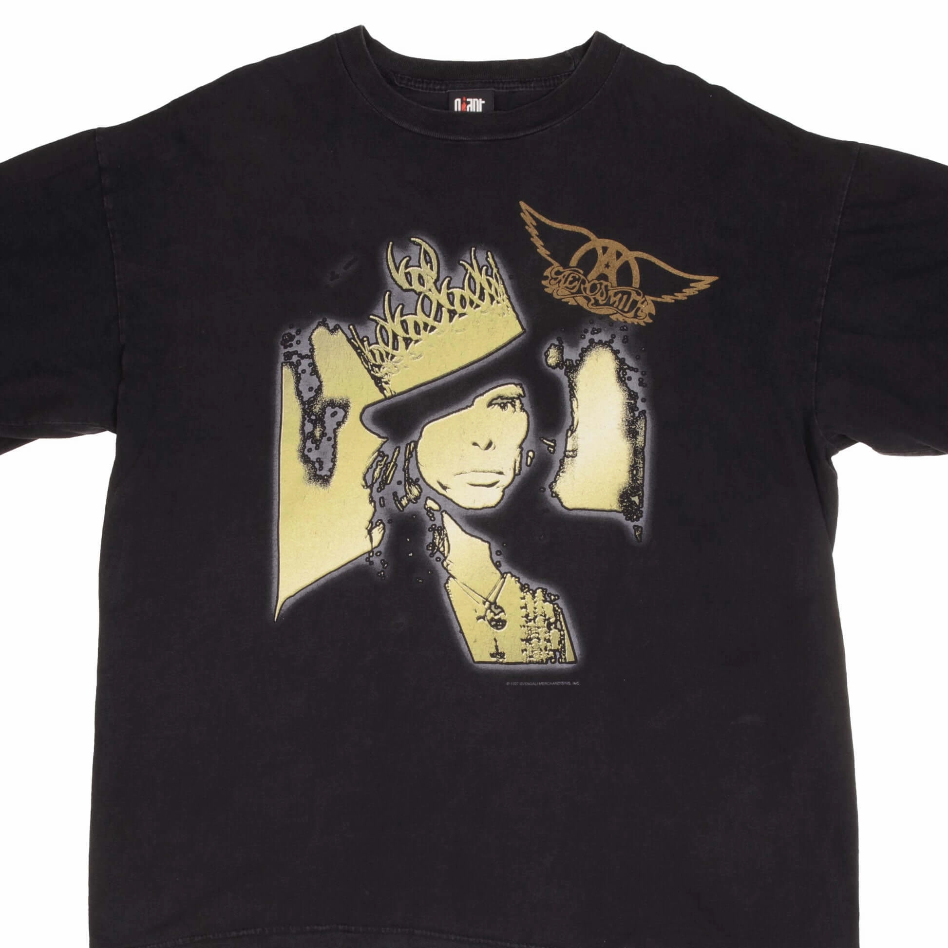 VINTAGE AEROSMITH NINE LIVES TEE SHIRT 1997 1998 SIZE XL Casual Wearable