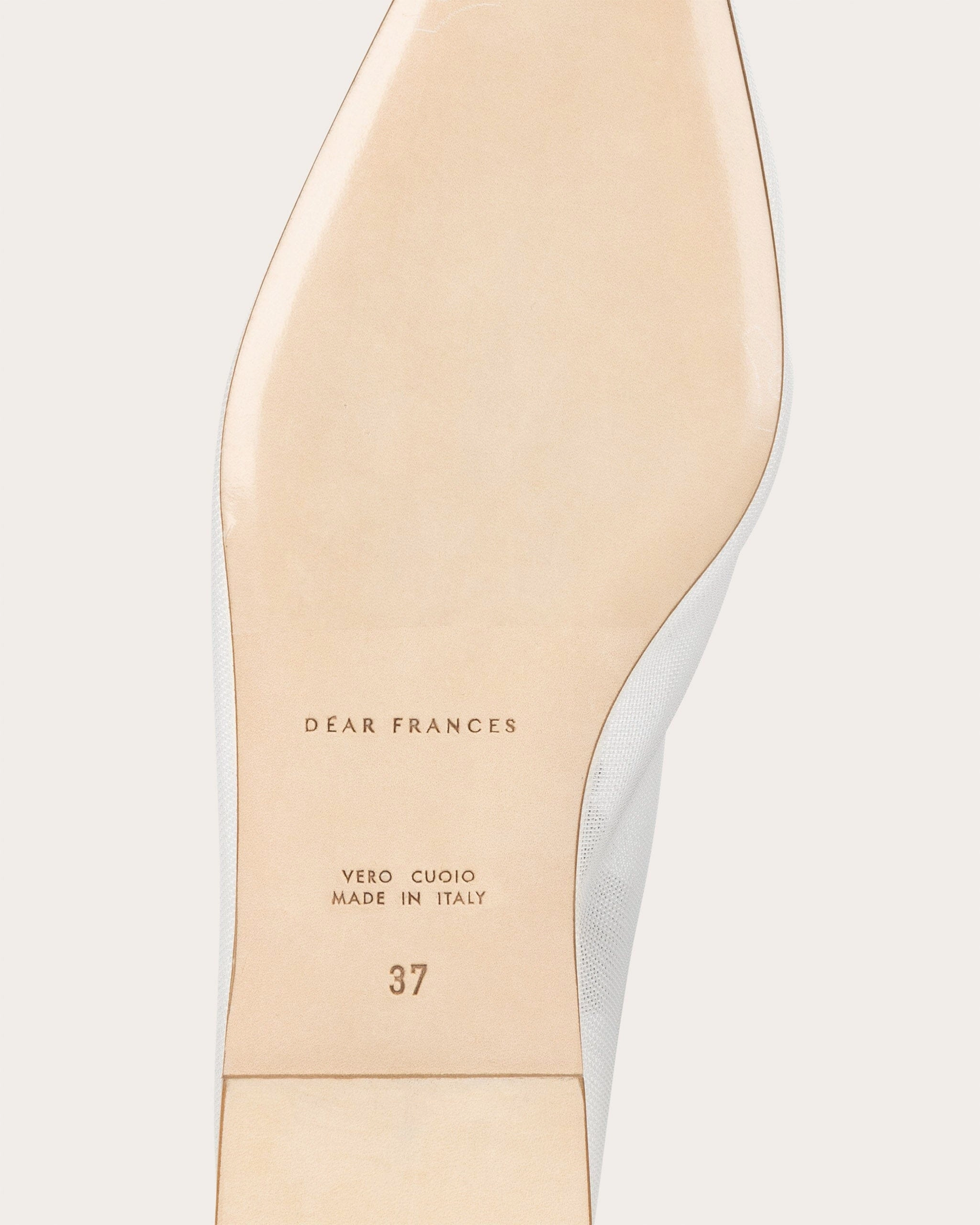 Topo Flat, White Mesh Supportive footwear