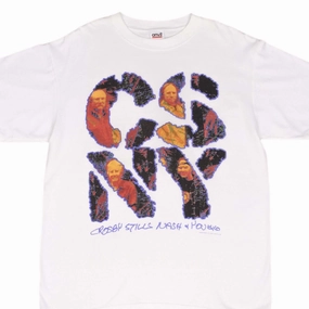 Cozy Fit MicroPiqueKnit VINTAGE COSBY STILL NASH AND YOUNG TOUR 2000 TEE SHIRT SIZE LARGE