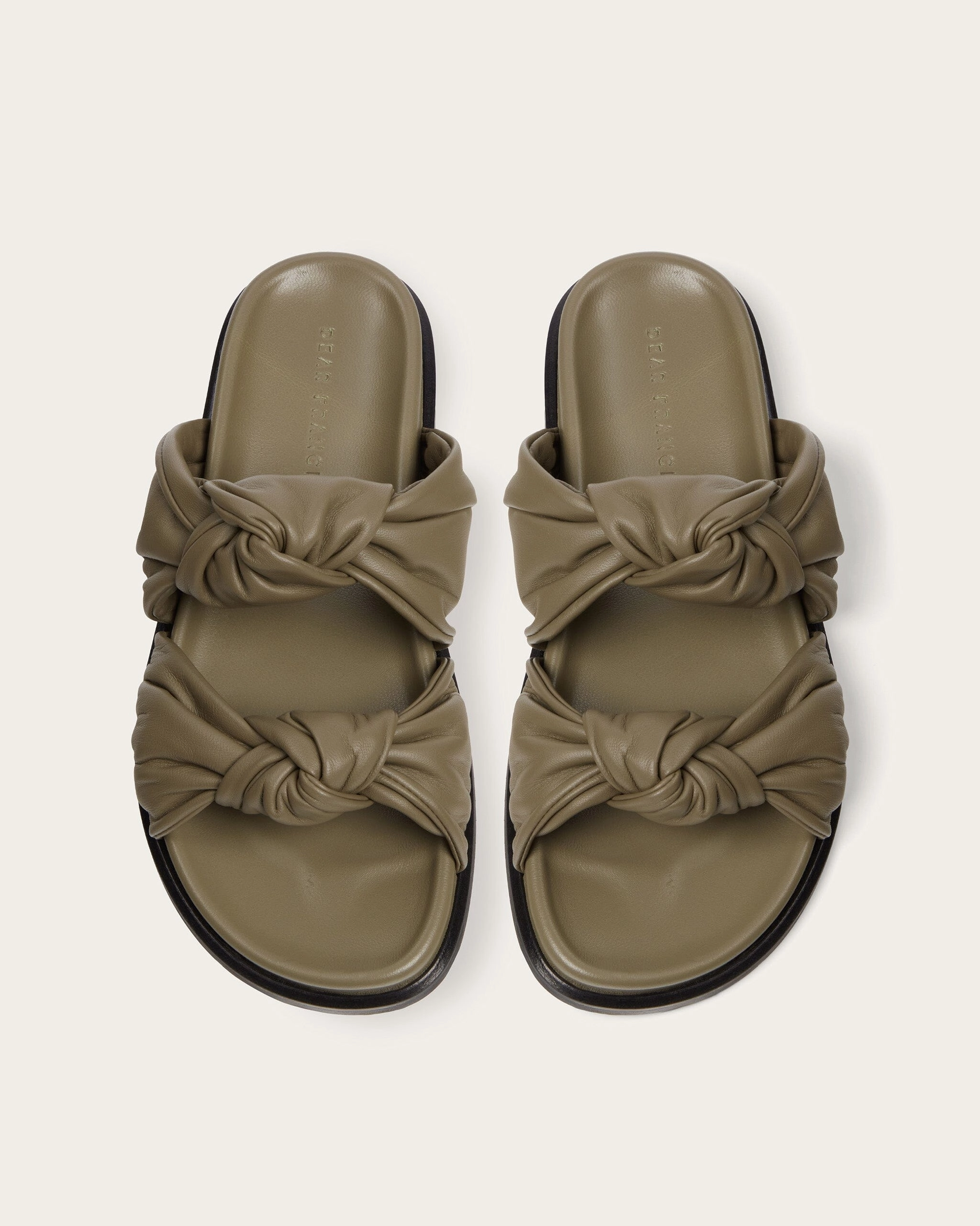 Tye Slide, Olive Lightweight Step Harvest Glow