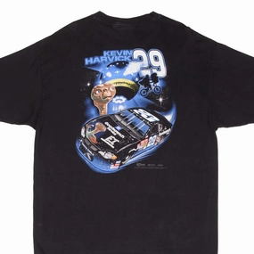 VINTAGE NASCAR RACING KEVIN HARVICK E.T. TEE SHIRT 1990S SIZE LARGE Seasonal Layering