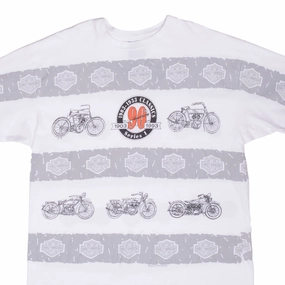Urban Streetwear VINTAGE ALL OVER PRINT HARLEY DAVIDSON TEE SHIRT 1993 XL MADE USA