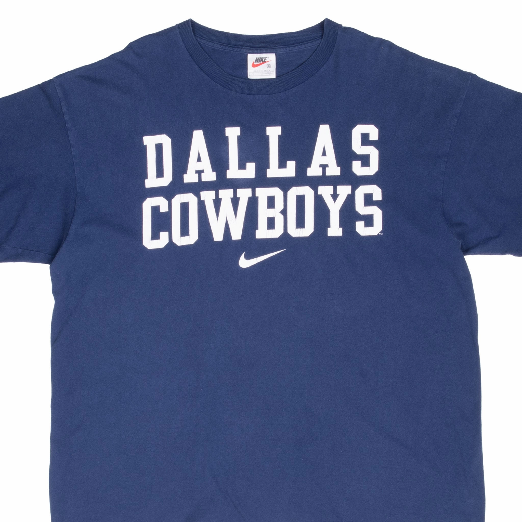 Light Flex VINTAGE NIKE NFL DALLAS COWBOYS TEE SHIRT 1990S XL MADE IN USA