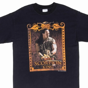 StretchComfortWeave Effortless Fit VINTAGE THE SCORPION KING 2002 MOVIE TEE SHIRT SIZE LARGE