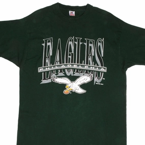 Printed design VINTAGE NFL PHILADELPHIA EAGLES 1994 TEE SHIRT SIZE XL MADE IN USA