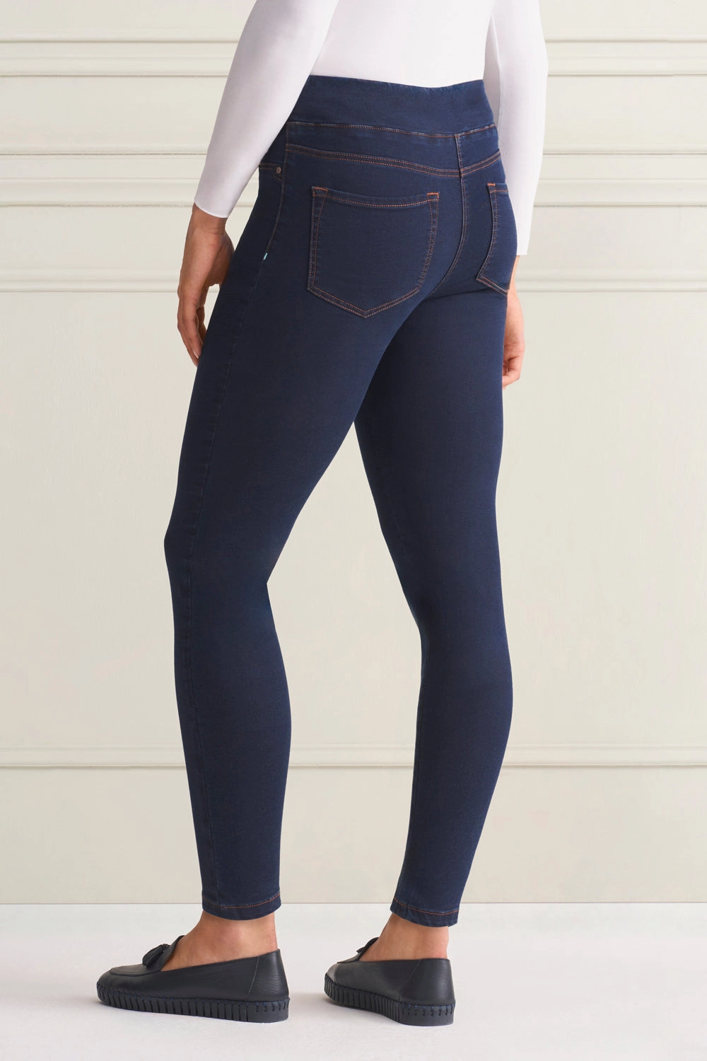 Bengajean? Good Earth Cotton? Skinny Leg - Clean Denim Blue Chic Appeal Slim Silhouette