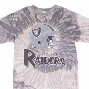 VINTAGE NFL OAKLAND RAIDERS 1990S TIE DYE TEE SHIRT XL Comfortable All Day Wear