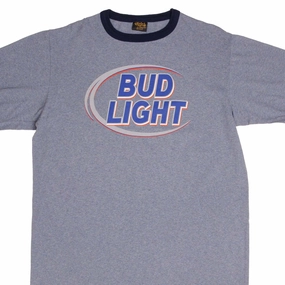 Comfortable Layer Easy Wear VINTAGE BUD LIGHT TEE SHIRT 1990S SIZE XL MADE IN USA