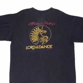 VINTAGE MICHAEL FLATLEY LORD OF THE DANCE 1997 TEE SHIRT XL MADE IN USA Vintage Style StretchFabric