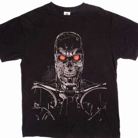 VINTAGE UNIVERSAL STUDIOS TERMINATOR TEE SHIRT SIZE LARGE 2003 Fit for Everyone Minimal Comfort Wear