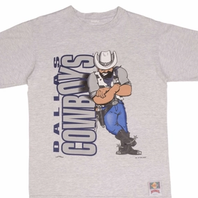 VINTAGE NFL DALLAS COWBOYS TEE SHIRT 1994 SIZE LARGE MADE IN USA Temperature Regulating Fabric