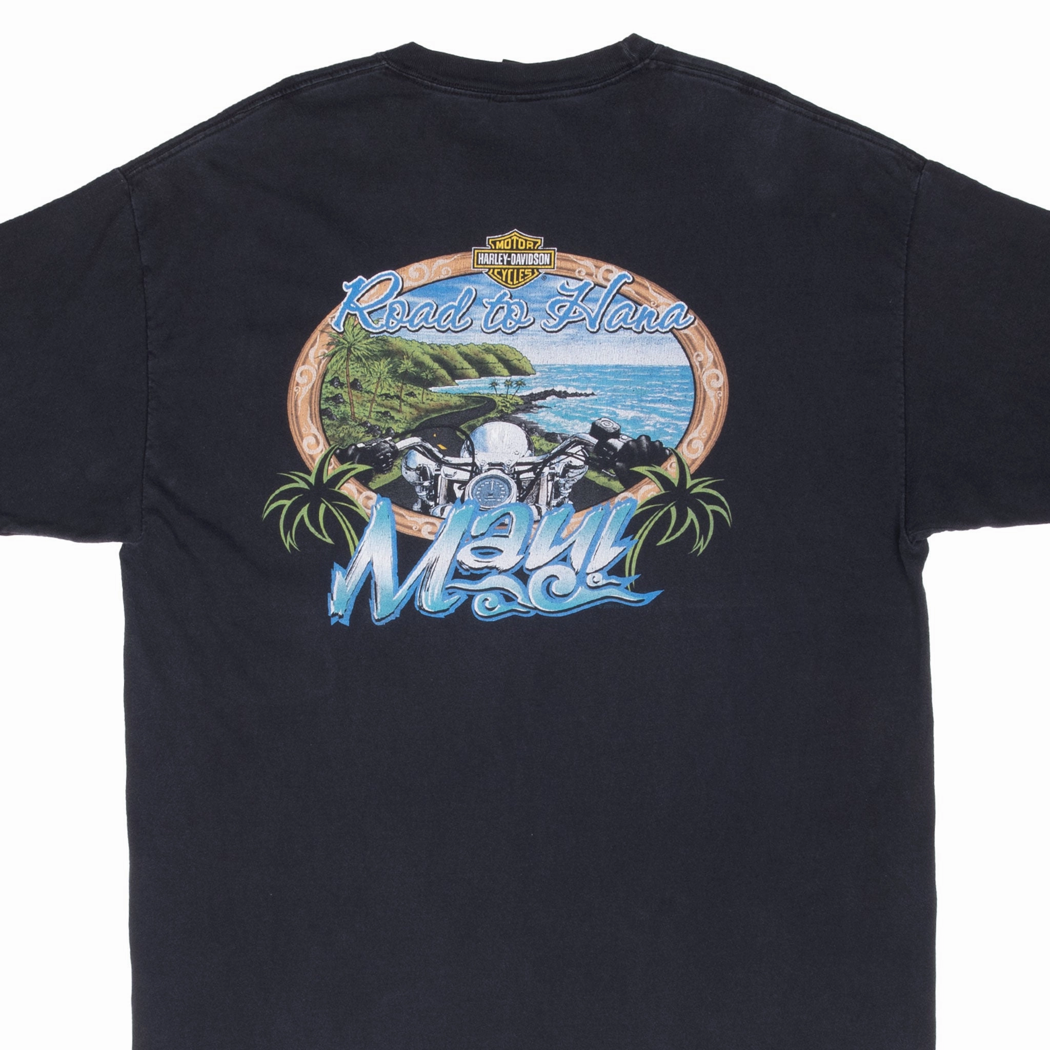 suitable for all genders VINTAGE HARLEY DAVIDSON MAUI HAWAII 2004 TEE SHIRT SIZE XL MADE IN USA