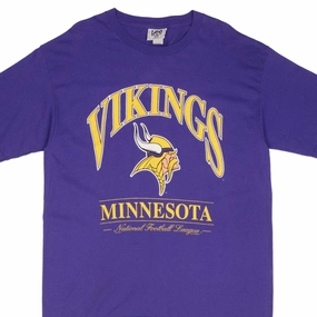 Fashionable Option Smart Layering VINTAGE NFL MINNESOTA VIKINGS 1996 TEE SHIRT SIZE XL MADE IN USA