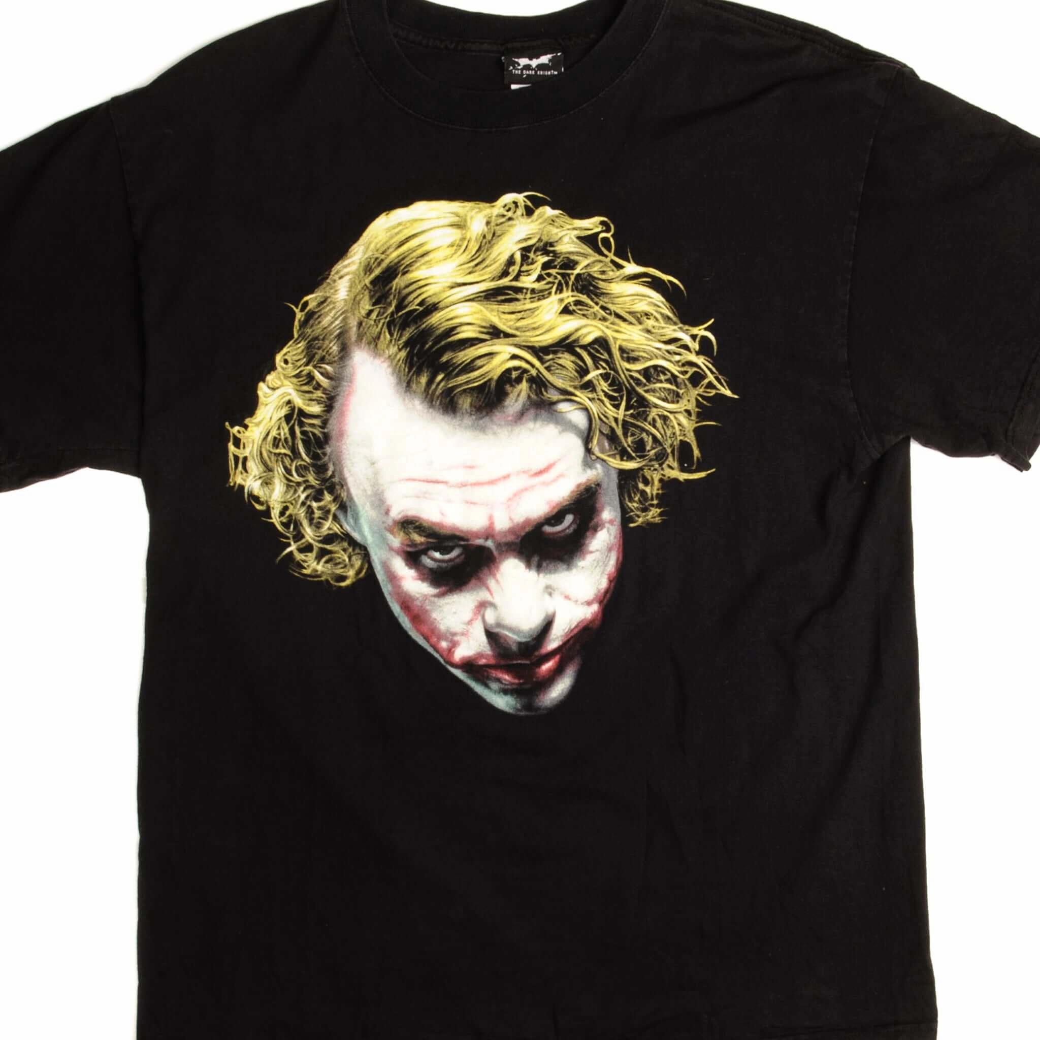VINTAGE BATMAN MOVIE THE DARK KNIGHT THE JOKER TEE SHIRT SIZE MEDIUM Breathable Layer
