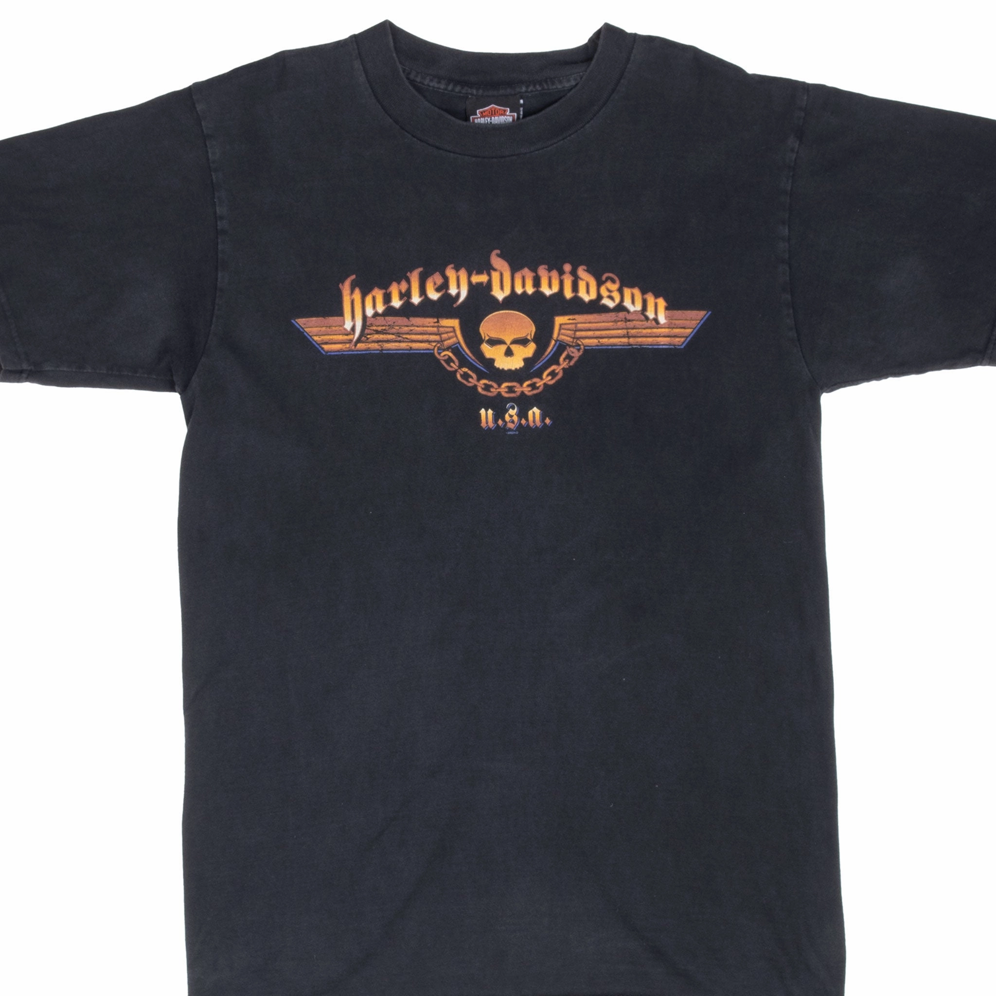 VINTAGE HARLEY DAVIDSON NORTH DAKOTA 2003 TEE SHIRT MEDIUM MADE IN USA anti static coating Customer Favorite